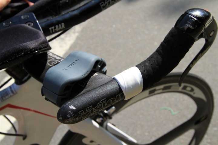 Timex Global Trainer Bike Mount on Tri Bike