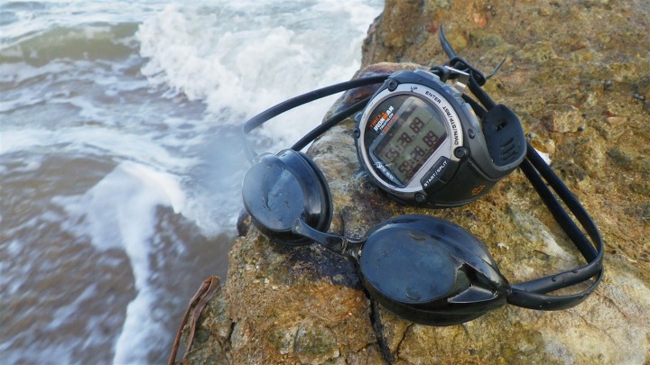 Timex Global Trainer after a swim